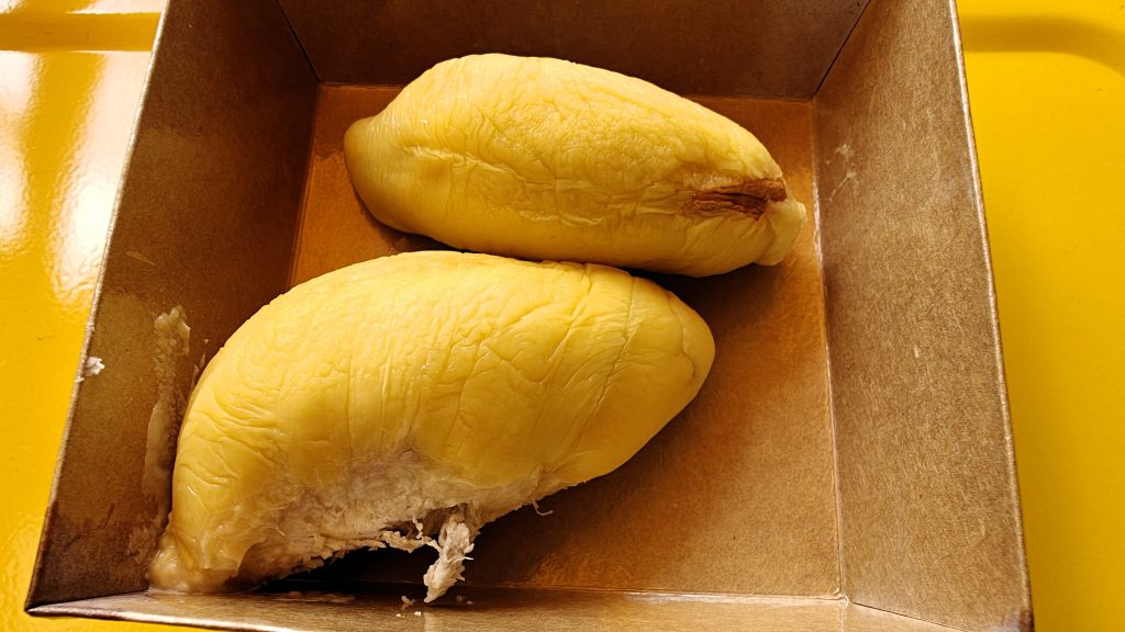 Durian eten in Kuala Lumpur
