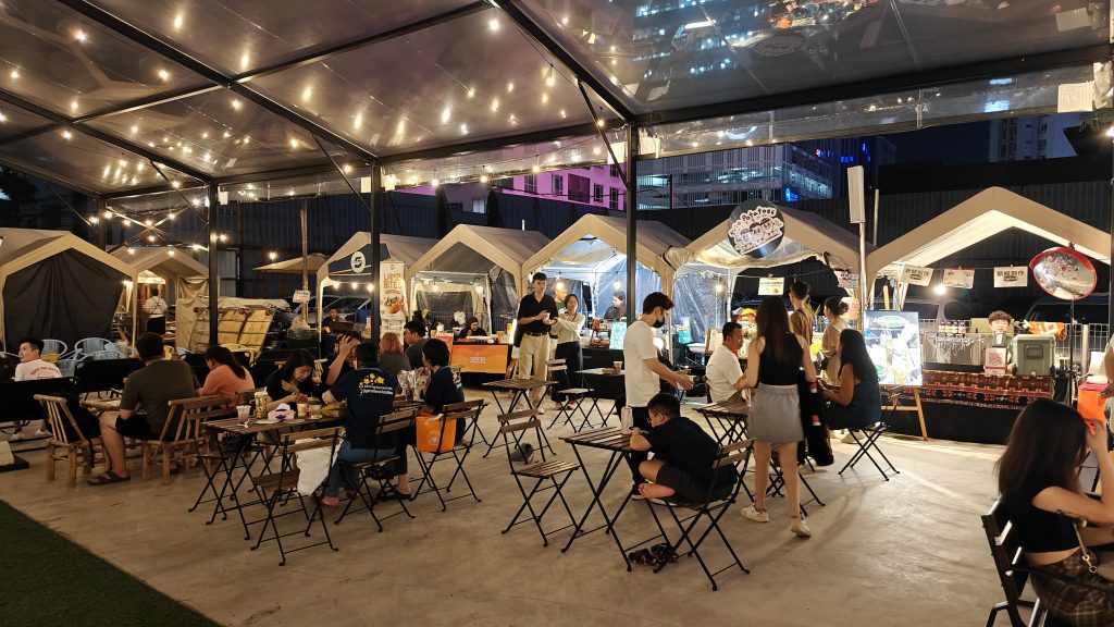 Pingmin hub - boerenmarkt in Bukit Bintang Kuala Lumpur