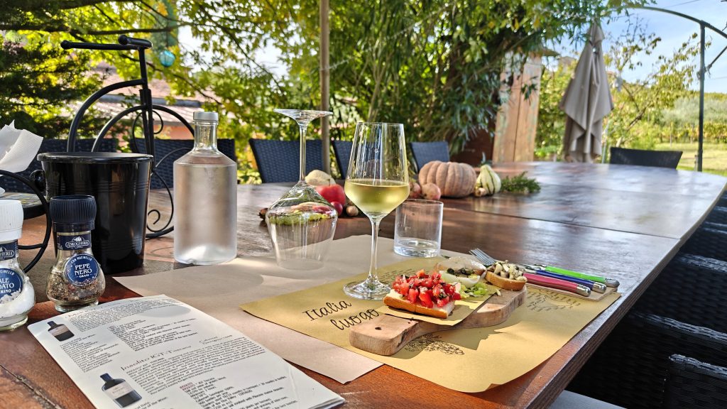 A Solatio wijnproeverij en lunch in de wijngaard - Toscane