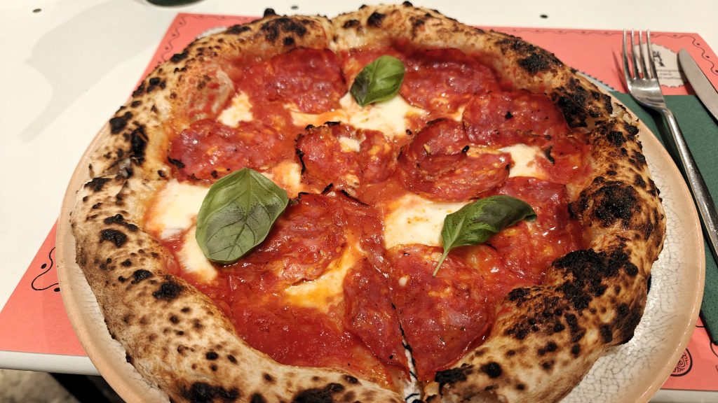 Piu Sud in Matera serveert uitstekende pizzas