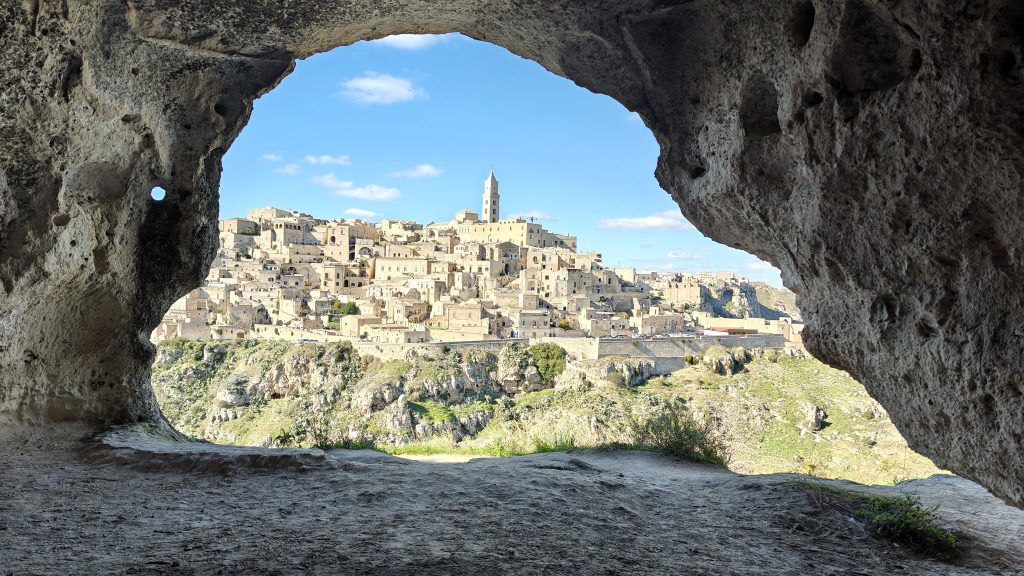 UItzicht op Matera