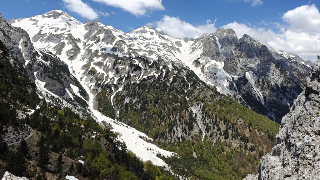 De Albanese Alpen in mei 2026