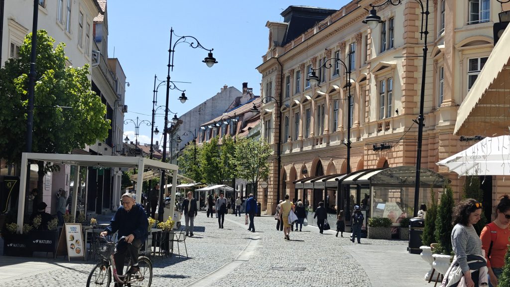 Nicolae Balcescu straat Sibiu