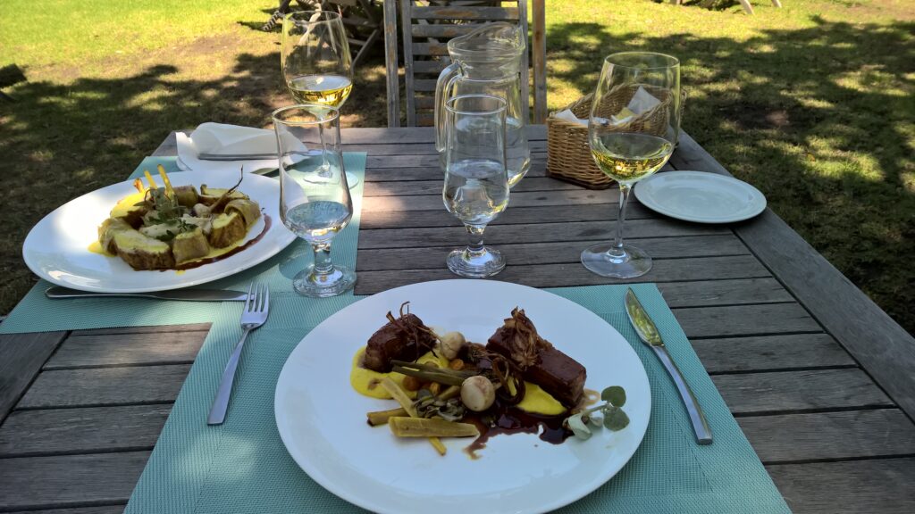 Geluksmoment: Lekker luxe lunchen in Franschhoek Zuid Afrika