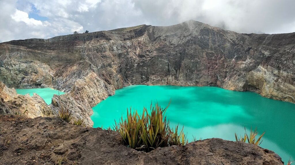 Kelimutu vulkaan en meren Flores Indonesië