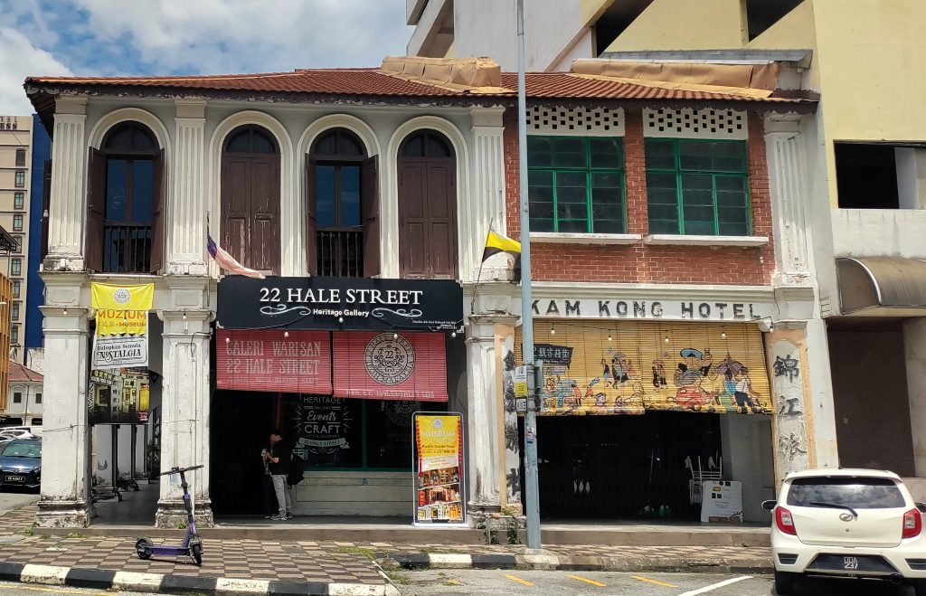 22 Hale Street Museum is gevestigd in een gerenoveerd traditioneel shophouse