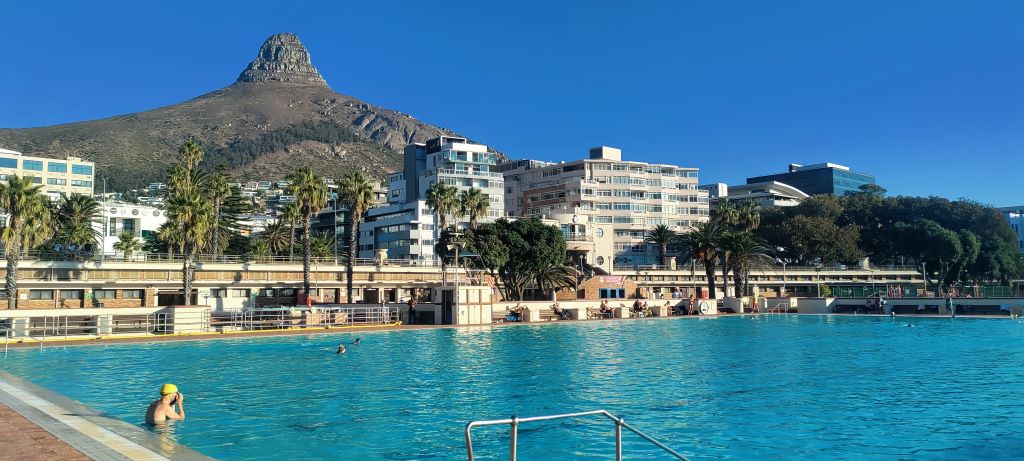 Leuke activiteiten in Kaapstad tijdens een workation: zwembad Sea Point