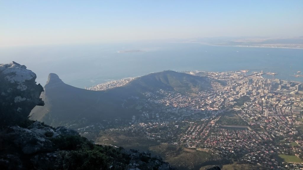 Tafelberg beklimmen: het uitzicht vanaf de top is overweldigend mooi!