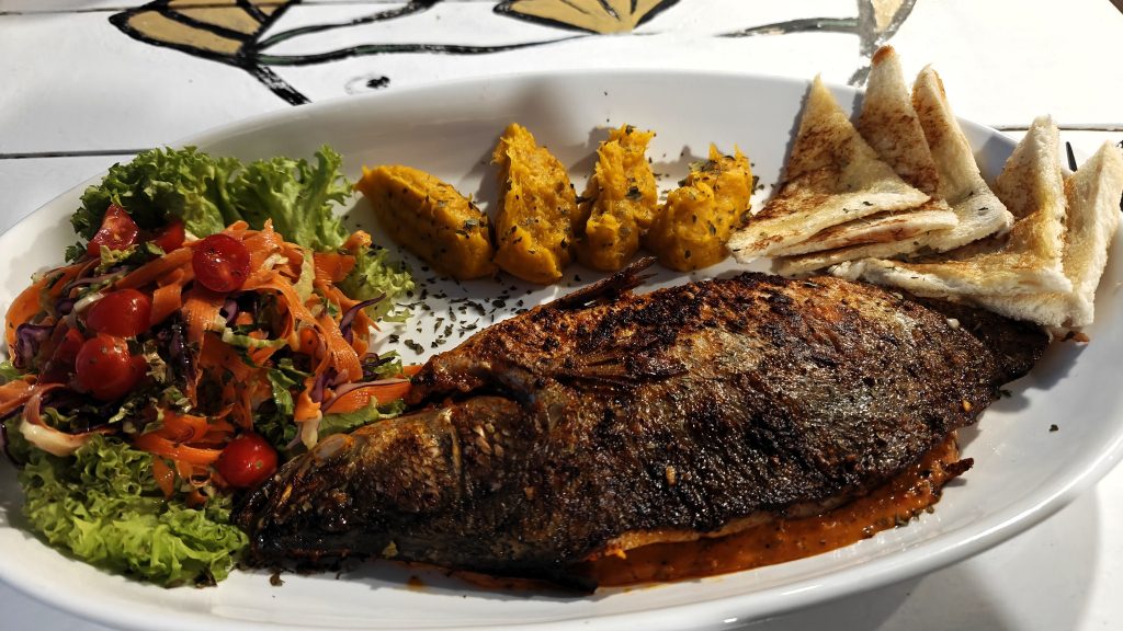 Verse vis eten Beachbox Perhentian