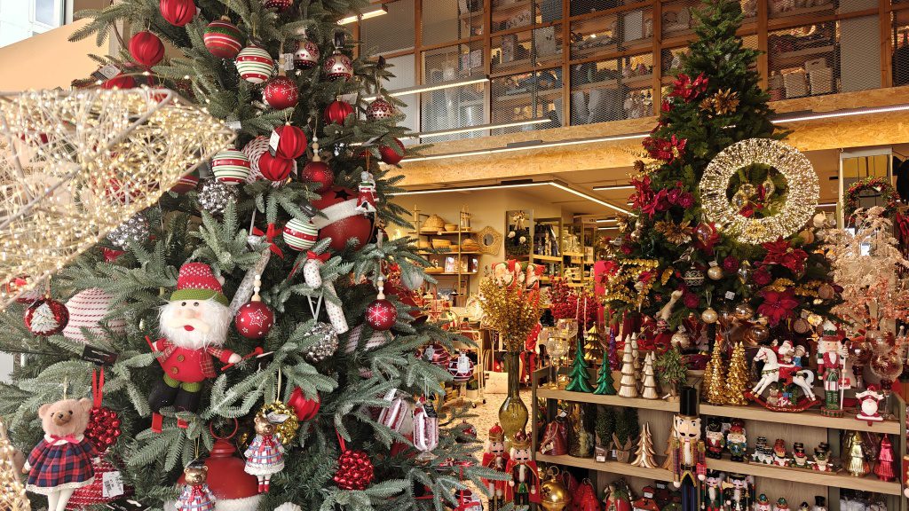Kerstsfeer in Kalamata Griekenland
