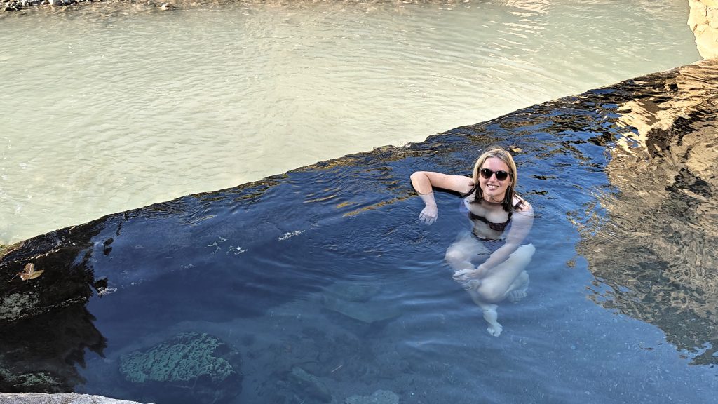 Benja hotsprings Permet Albanië