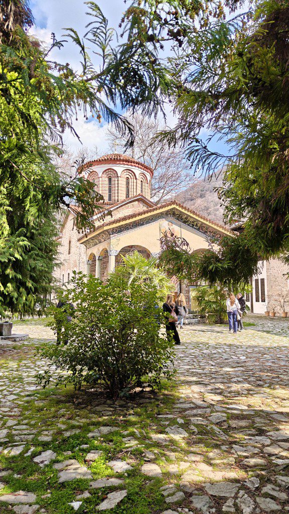 Bachkovo Klooster Bulgarije in de lente