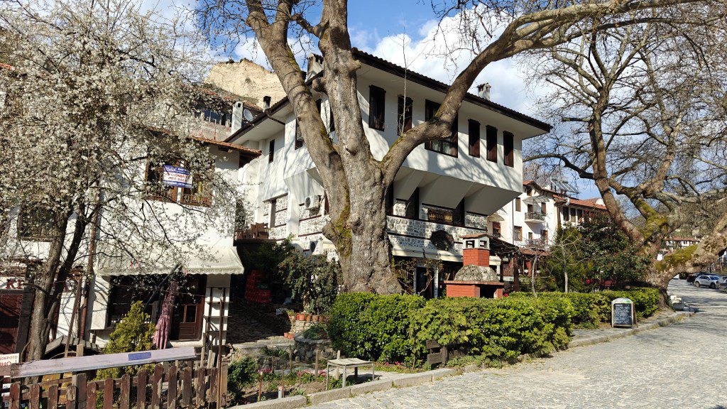 Straatbeeld in Melnik