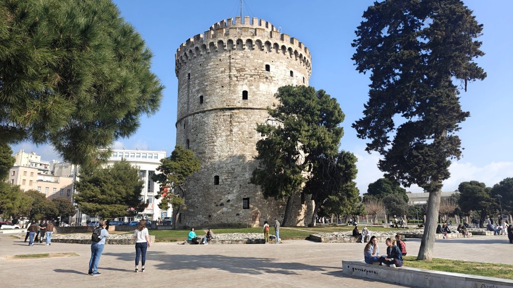 Witte toren Thessaloniki Griekenland