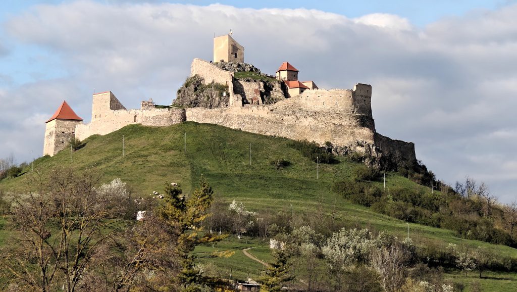 Het fort van Rupea in Roemenië