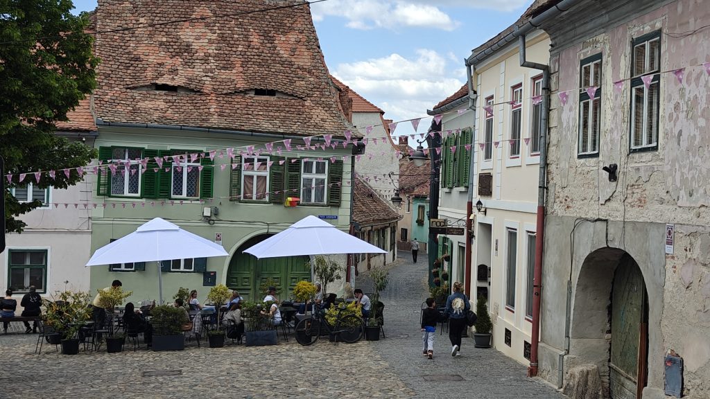 De huizen met ogen zijn kenmerkend voor Sibiu