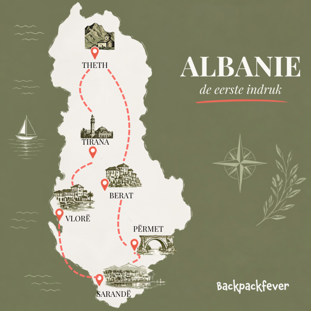 Albanië de ultieme reisroute