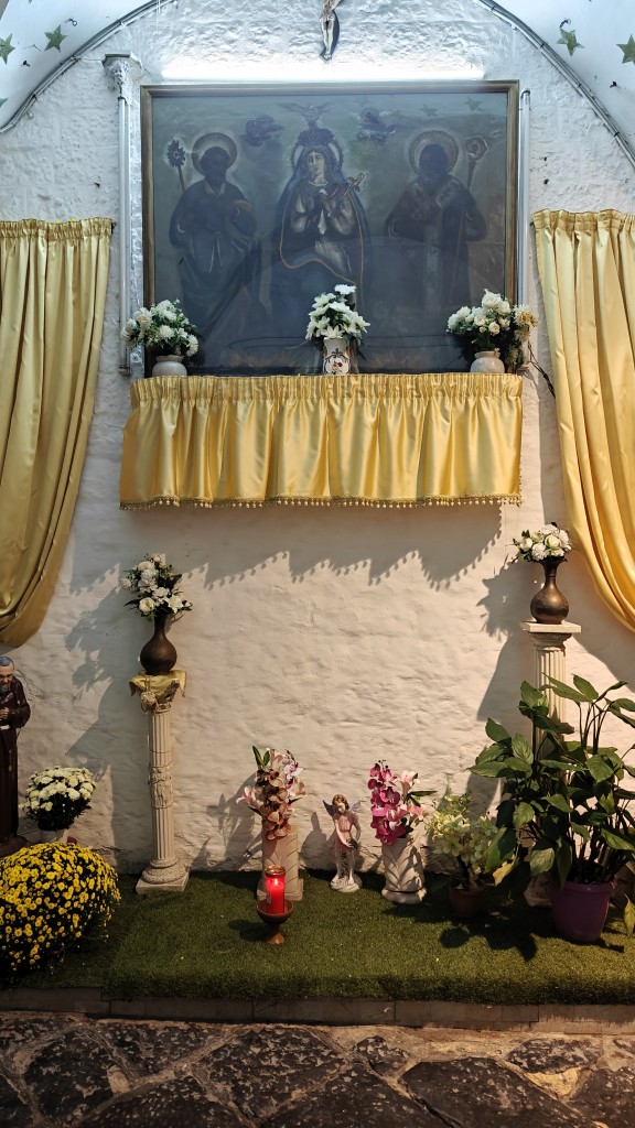 Mariabeeldjes in Bari Puglia Italië