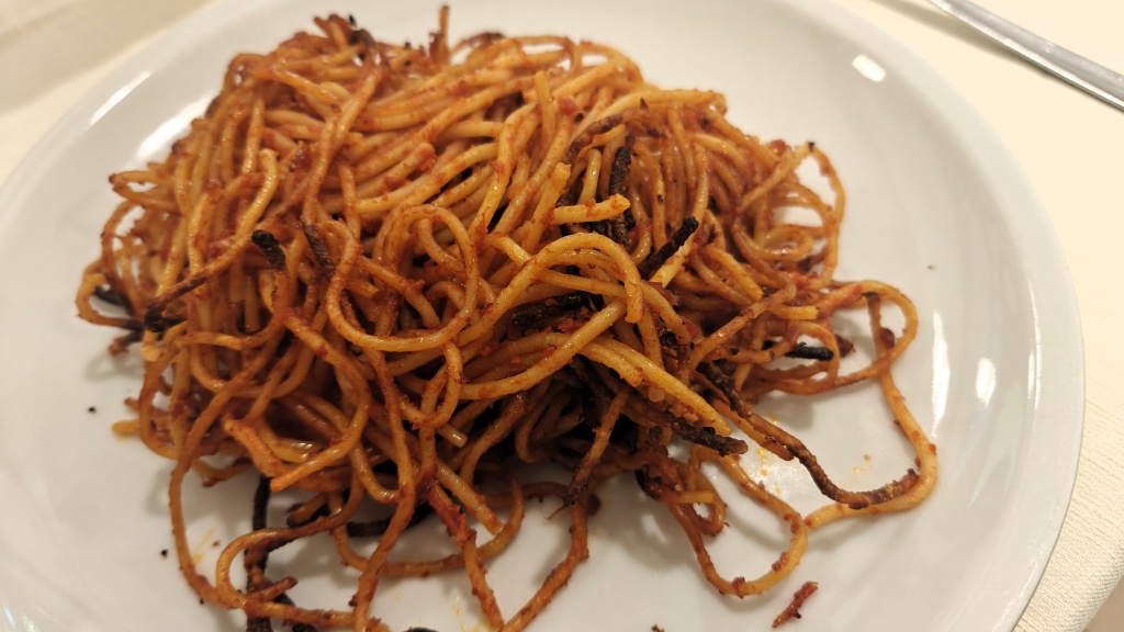 Restaurant tip Bari Puglia Al Sorso Preferito Spaghetti A l asssina